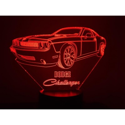 3D LAMP - DODGE CHALLENGER -
