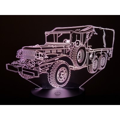 LAMPE 3D - DODGE WC 63 -