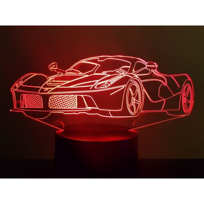 3D LAMP - LA FERRARI -