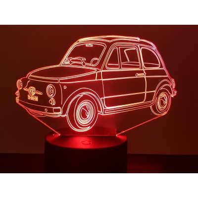 3D LAMPE - FIAT 500 -