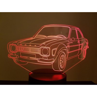 LAMPE 3D - FORD ESCORT RS...
