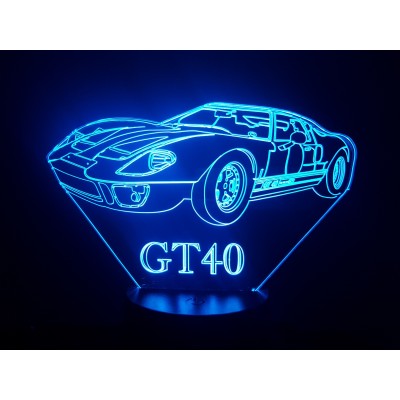 3D LAMPE - FORD GT 40 -