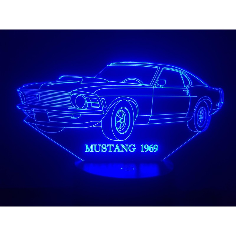 3D LAMP - FORD MUSTANG 69 -