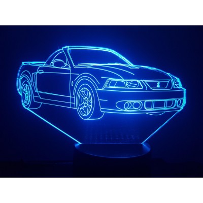 LAMPE 3D - FORD MUSTANG...