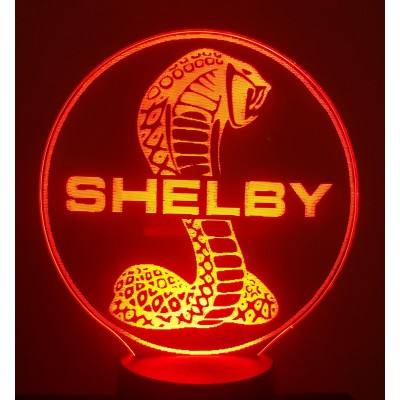 3D LAMPE - LOGO MUSTANG...