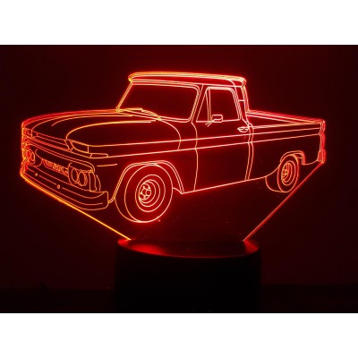 LAMPE 3D - GMC Pickup -