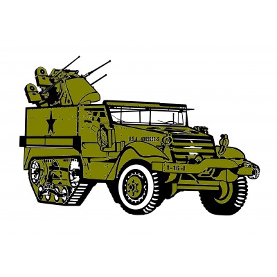 LAMPE 3D - HALFTRACK DCA -