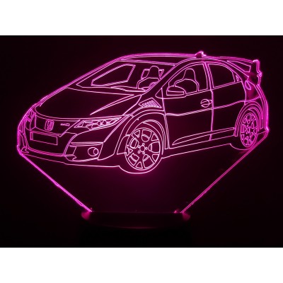 LAMPE 3D - HONDA Civic Type...