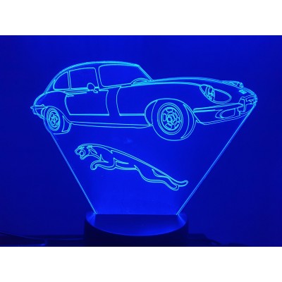 3D LAMP - JAGUAR Type E -