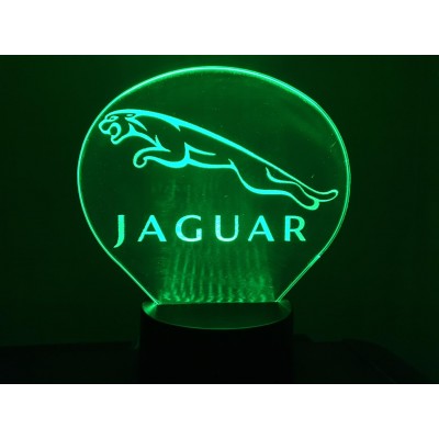 3D LAMP - LOGO JAGUAR -