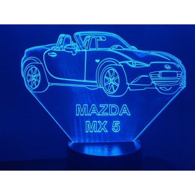 LAMPE 3D - MAZDA MX5...