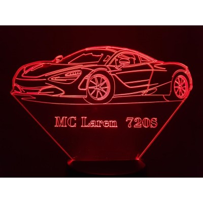 3D LAMPE - MAC LAREN 720S -