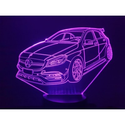 LAMPE 3D - MERCEDES  A45 AMG -