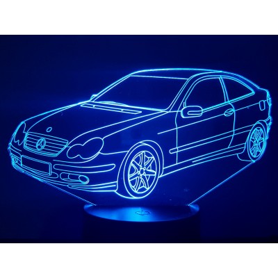 3D LAMP - MERCEDES  CL 203 -
