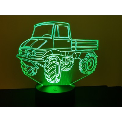 LAMPE 3D - MERCEDES UNIMOG...