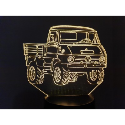 3D LAMP - MERCEDES UNIMOG...