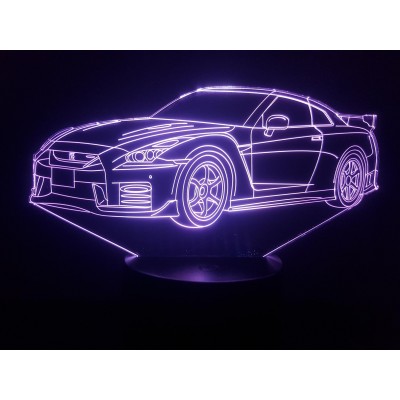 LAMPE 3D - NISSAN GTR R35...
