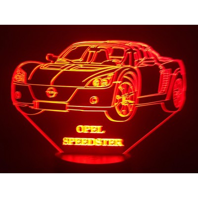 3D LAMPE - OPEL SPEEDSTER -