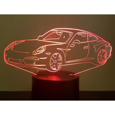 LAMPE 3D - PORSCHE  911- 991-