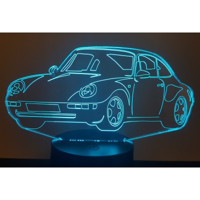 LAMPE 3D - PORSCHE 911-993...