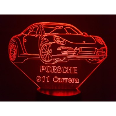 LAMPE 3D - PORSCHE 911...