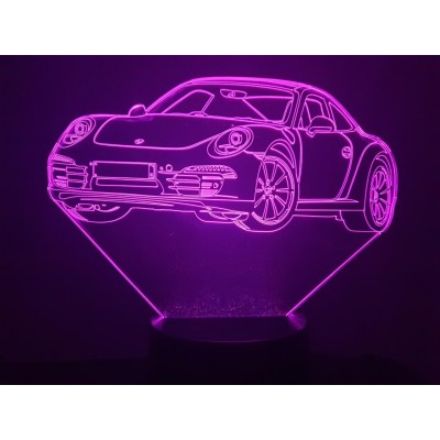 LAMPE 3D - PORSCHE  911-991...