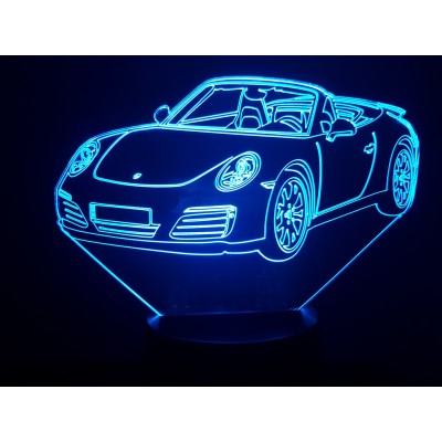 LAMPE 3D - PORSCHE  991 S...