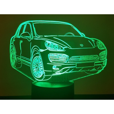 LAMPE 3D - PORSCHE  CAYENNE -
