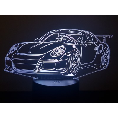 LAMPE 3D - PORSCHE  GT3 RS -