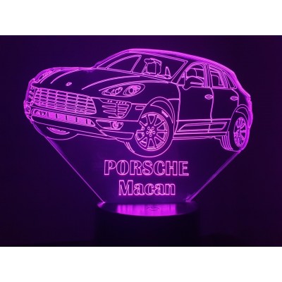 LAMPE 3D - PORSCHE  MACAN -