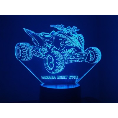 LAMPE 3D - QUAD YAMAHA...