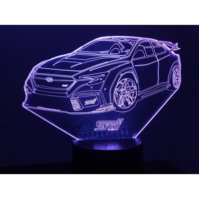 3D LAMPE - SUBARU WRX  STI -