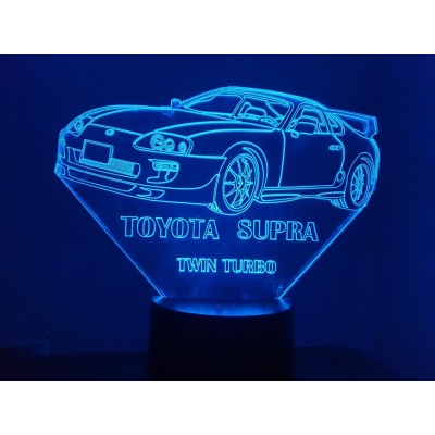 LAMPE 3D - TOYOTA SUPRA...
