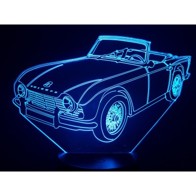 3D LAMPE - TRIUMPH TR4 -