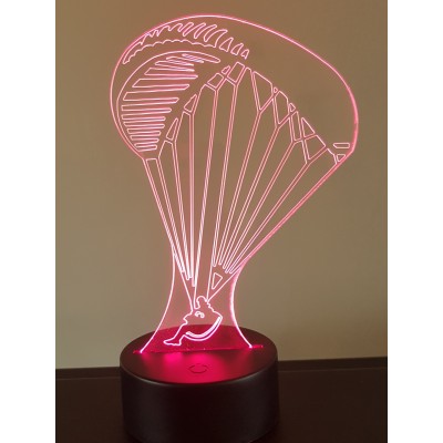 LAMPE 3D - PARAPENTE -