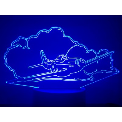 3D LAMPE - MUSTANG P51-