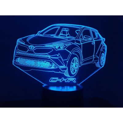 LAMPE 3D - TOYOTA CHR -