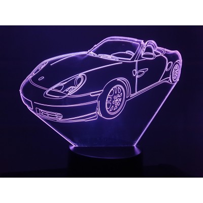 LAMPE 3D - PORSCHE  BOXSTER -