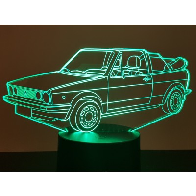 3D LAMP - VOLKSWAGEN  GOLF...