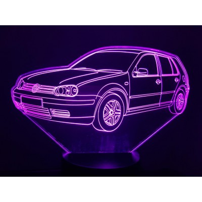3D LAMP - VOLKSWAGEN  GOLF 4 -