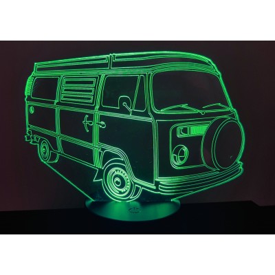3D LAMPE - VOLKSWAGEN  T2 -
