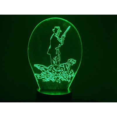 3D LAMPE - HUNTER -