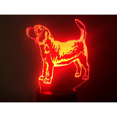 LAMPE 3D - BEAGLE -