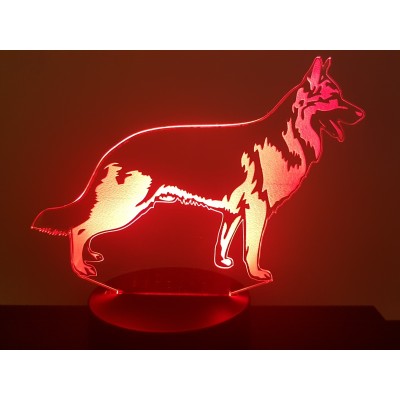 3D LAMP - GERMAN SHEPHERD -