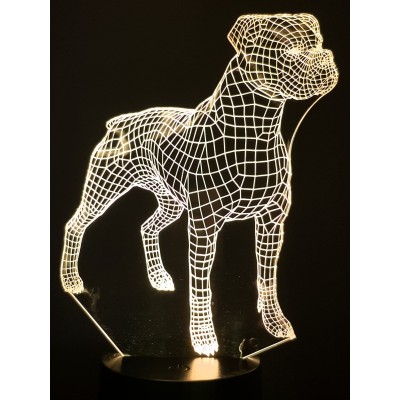 3D LAMP - BOXER -