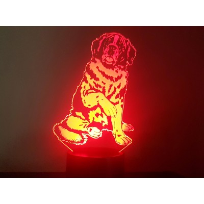 3D LAMP - Saint Bernard -