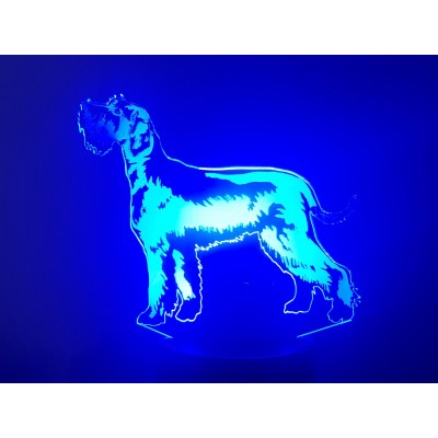 LAMPE 3D - SCHNAUZER -