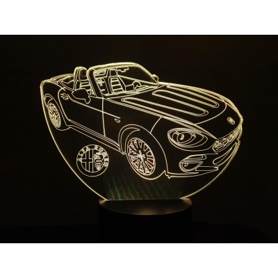 LAMPE 3D - ALFA SPIDER -