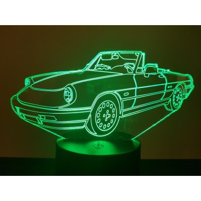 LAMPE 3D - ALFA SPIDER 1990 -