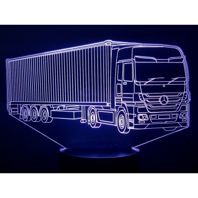 LAMPE 3D - MERCEDES (3) -